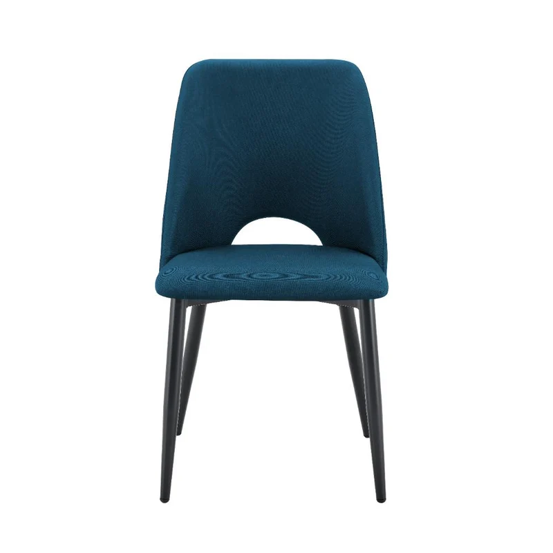 Set de 2 Sillas Urban, Color Azul, con Espaldar y Diseño Moderno