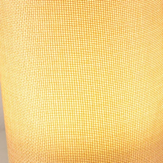 Contemporary Nordic Rechargeable PP Wood Fabric Cylinder Maize LED Table Lamp For Bedside
