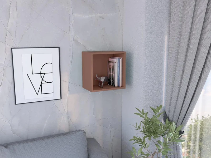 Repisa Veta, Arupo, con Espacio para Objetos Decorativos