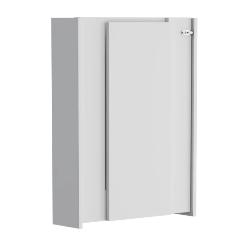 Mesa Auxiliar Vetta, Blanco, para Empotrar a la Pared y Amplia Superficie ZF
