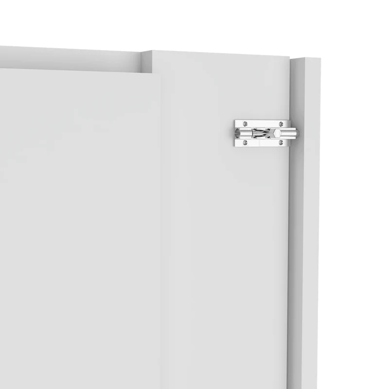 Mesa Auxiliar Vetta, Blanco, para Empotrar a la Pared y Amplia Superficie ZF