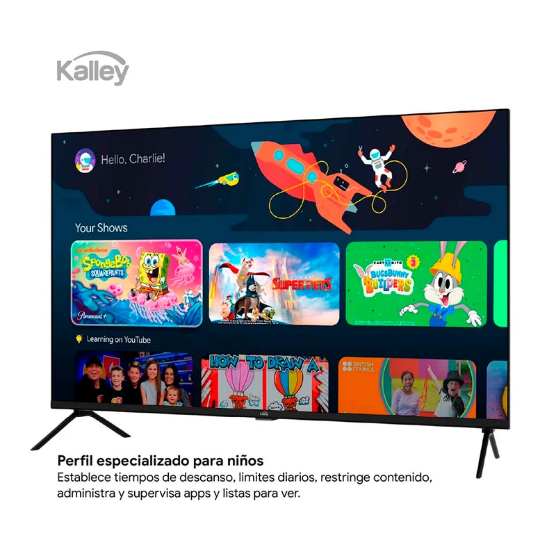 Televisor Kalley 32 Pulgadas QLED FHD Smart TV Google 32GQ200