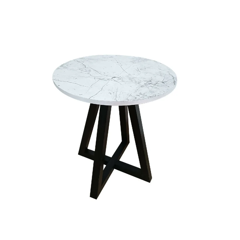 Mesa Auxiliar Mónaco, Blanco+ Negro