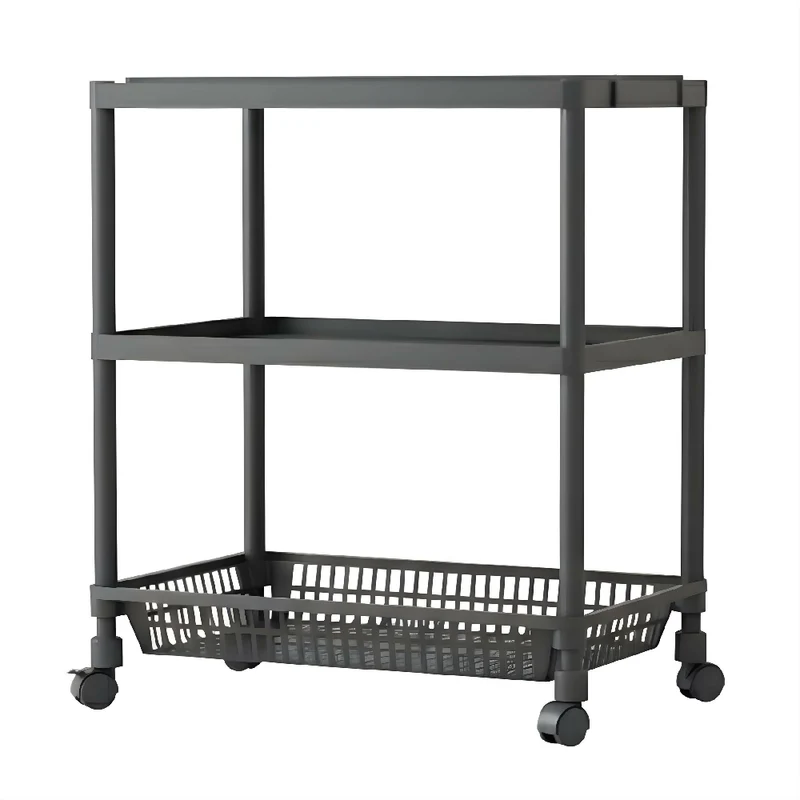 Carrito Organizador 3 Niveles con Ruedas Multiusos YH6710-3B