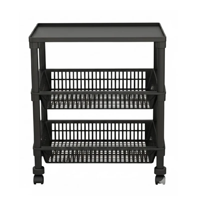 Carrito Organizador 3 Niveles con Ruedas Multiusos YH6710-3A