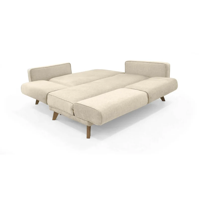 Sofá Cama en L Chelsea Izquierdo 265x160x76 Tela Beige
