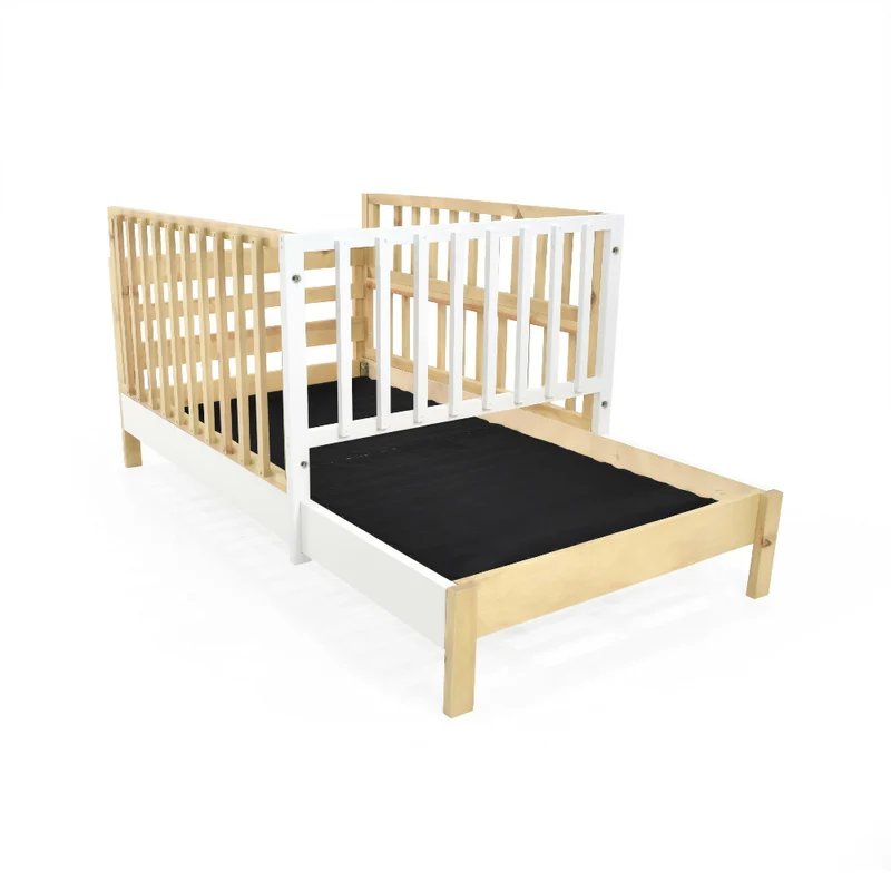 Cama Cuna Cincinnati 110x201x95 Infantil Natural