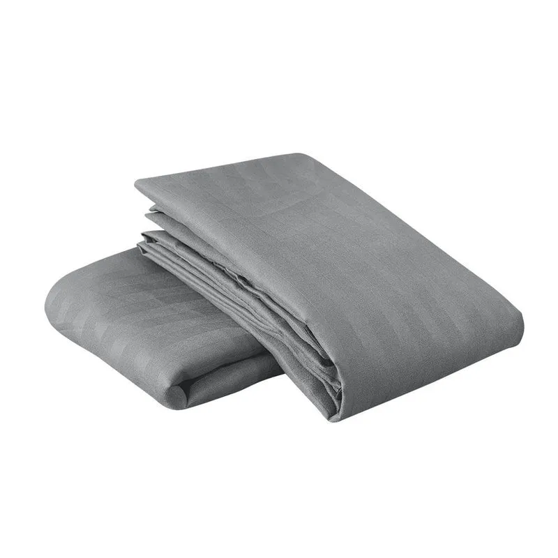 Funda de Almohada Hotelero Lencería, Color Gris
