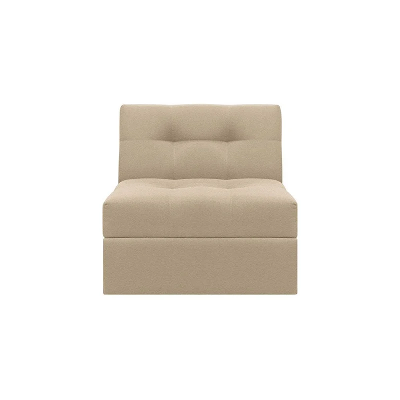Silla Cama Angela Tela, Color Beige
