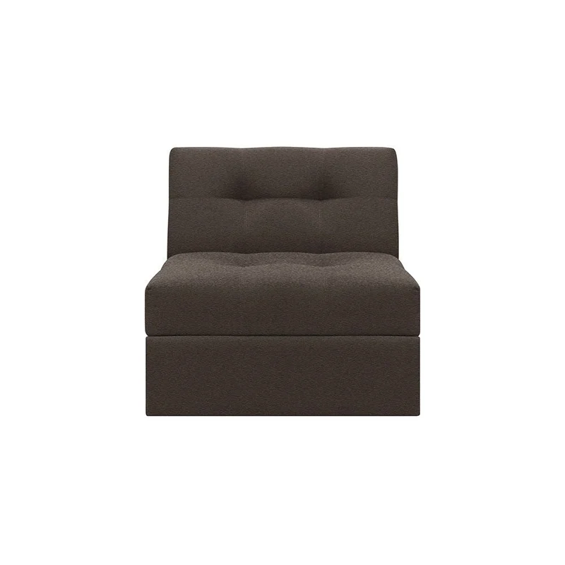 Silla Cama Angela Tela, Color Café