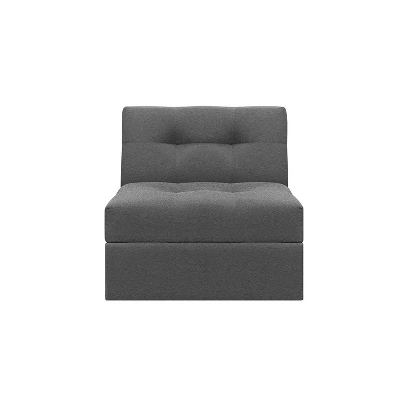 Silla Cama Angela Tela, Color Gris