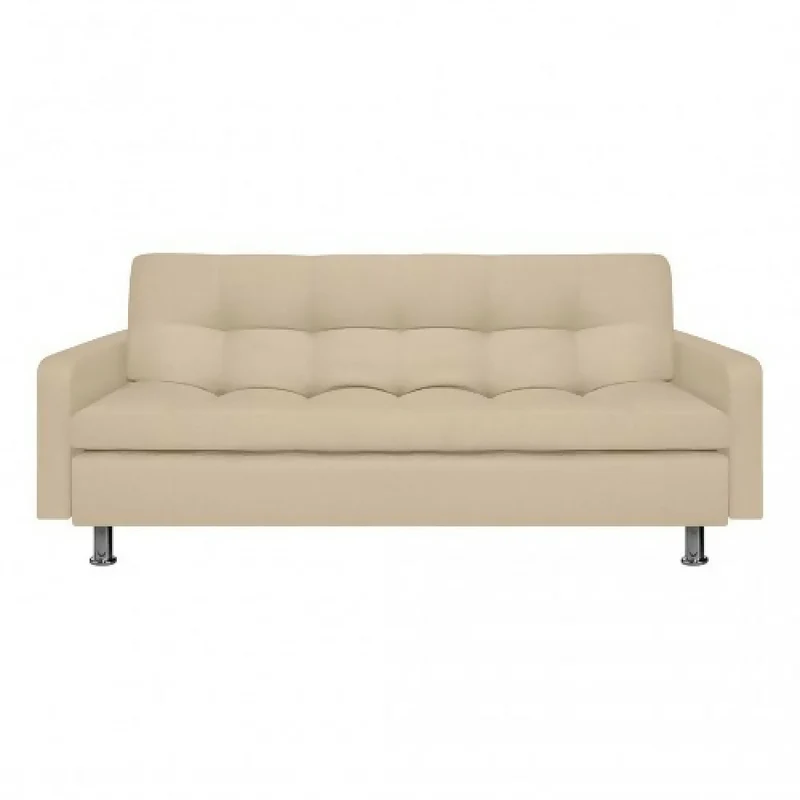 Sofá Cama Sophie Antifluido, Color Beige