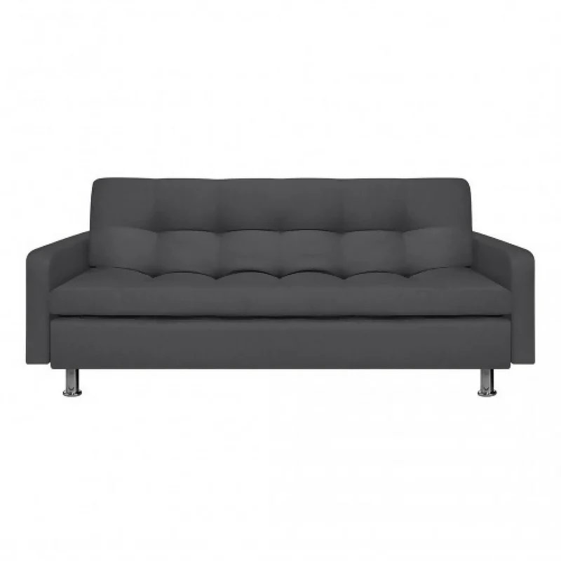Sofá Cama Sophie Antifluido, Color Gris