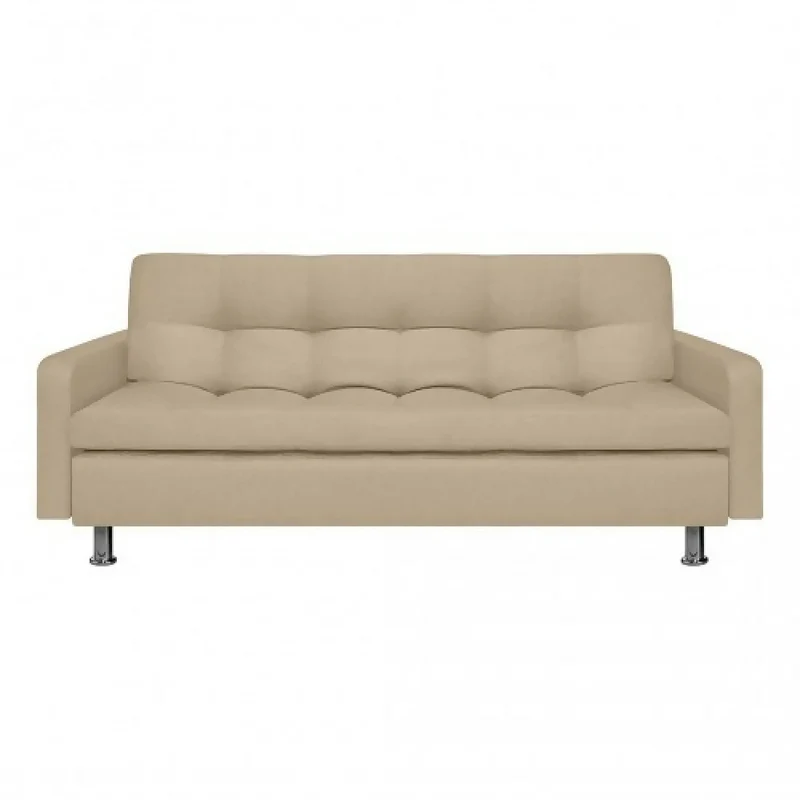 Sofá Cama Sophie Tela, Color Beige