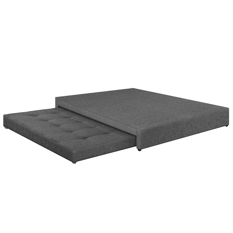 Cama Nido Junior Tela 100X190 Sencillo, Color Gris
