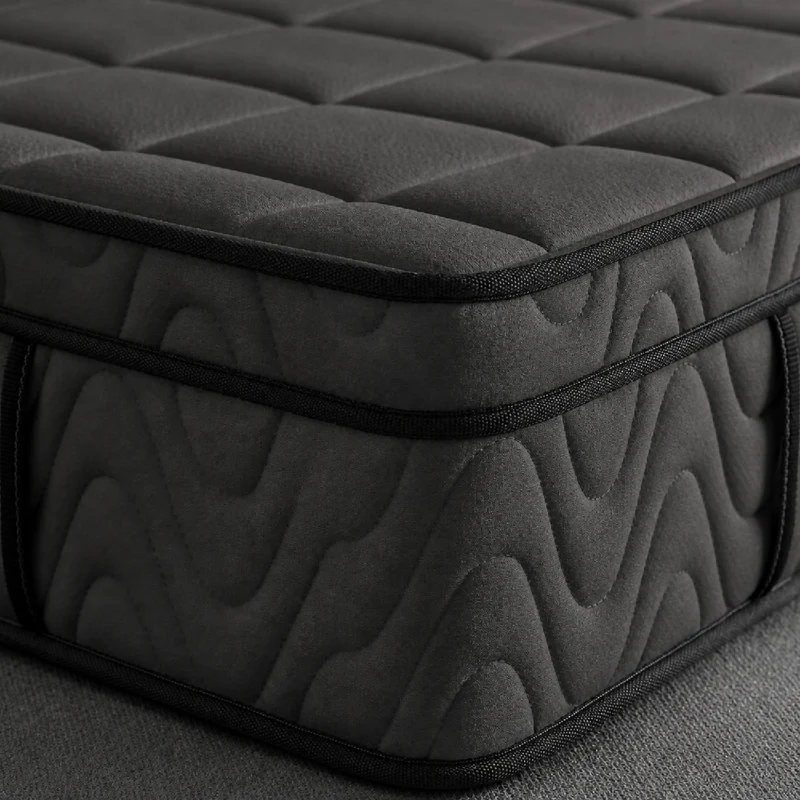 Colchón Orthopack Euro u Mohnblatt 160X190 Queen, Color Gris