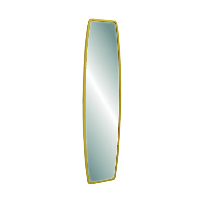 Espejo de Pared - MDF - Semioval Vertical Dorado