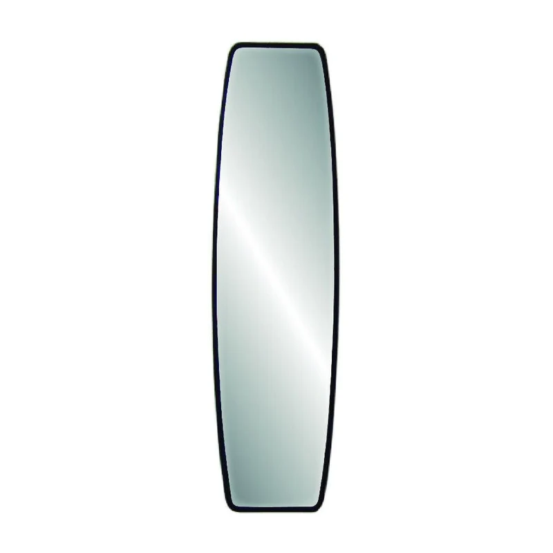 Espejo de Pared - MDF - Semioval Vertical Negro
