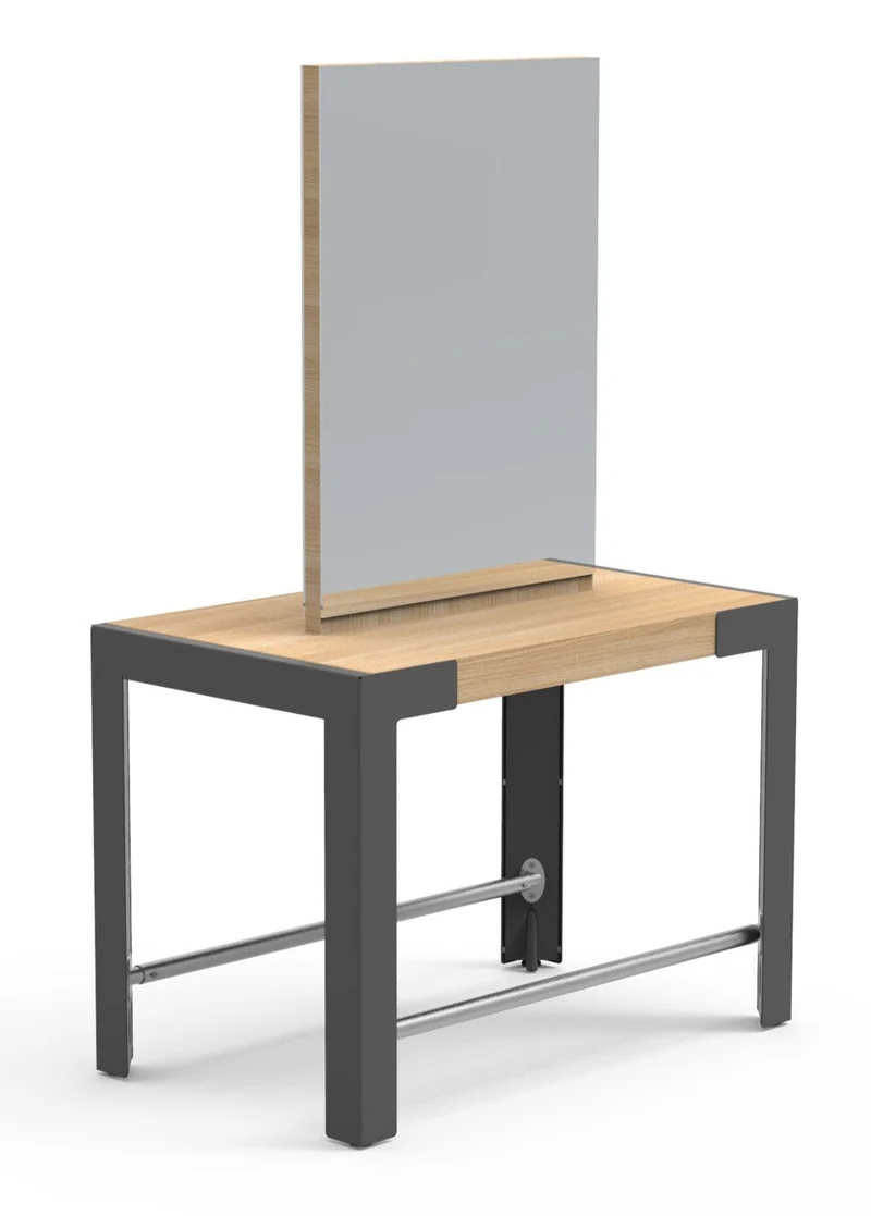 Salondesign24 Doppelfrisierplatz Frame 2er Inselplatz