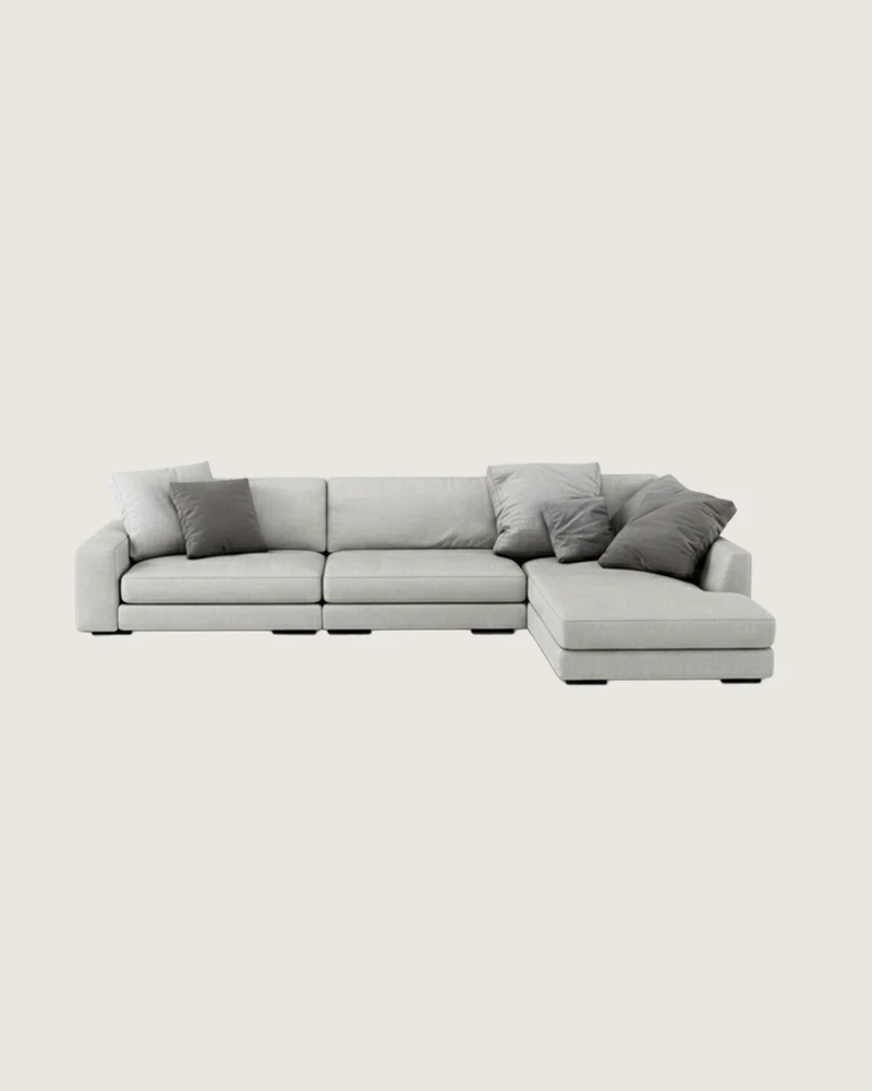Boston 3-seater chaise longue sofa