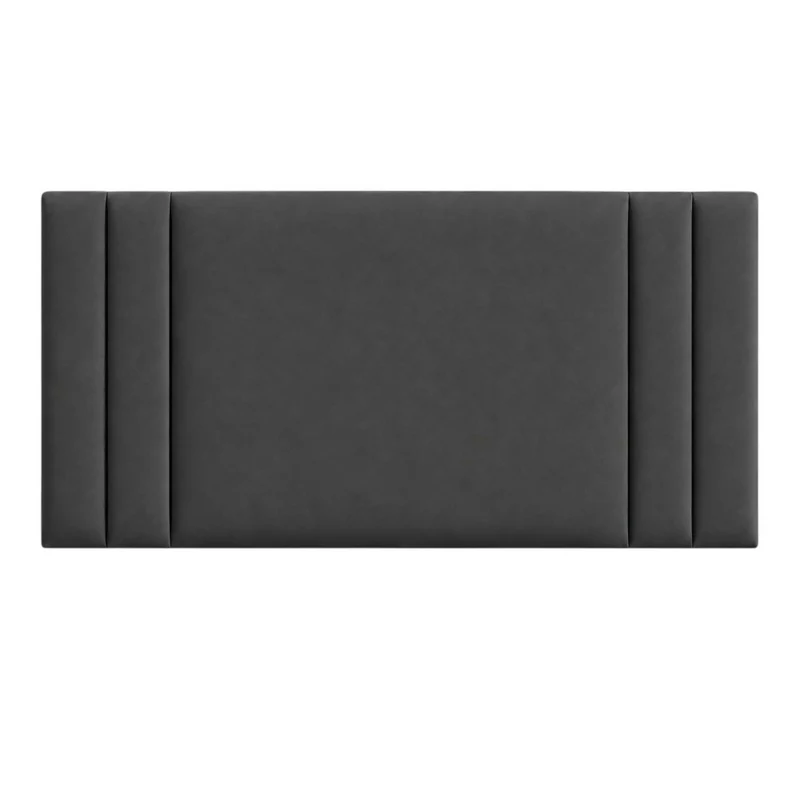 Cabecero Sencillo 100x60 Milán Dark Grey Tela