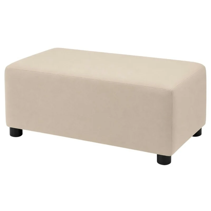 Puff Auxiliar 80x40 Beige Tela