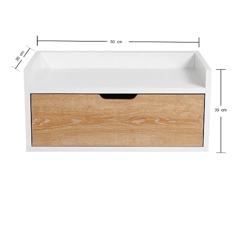 Combo Cabecero Cama Doble (60x140x5) Gris Memphis + Set x 2 Mesas de Noche Toulus Flotantes