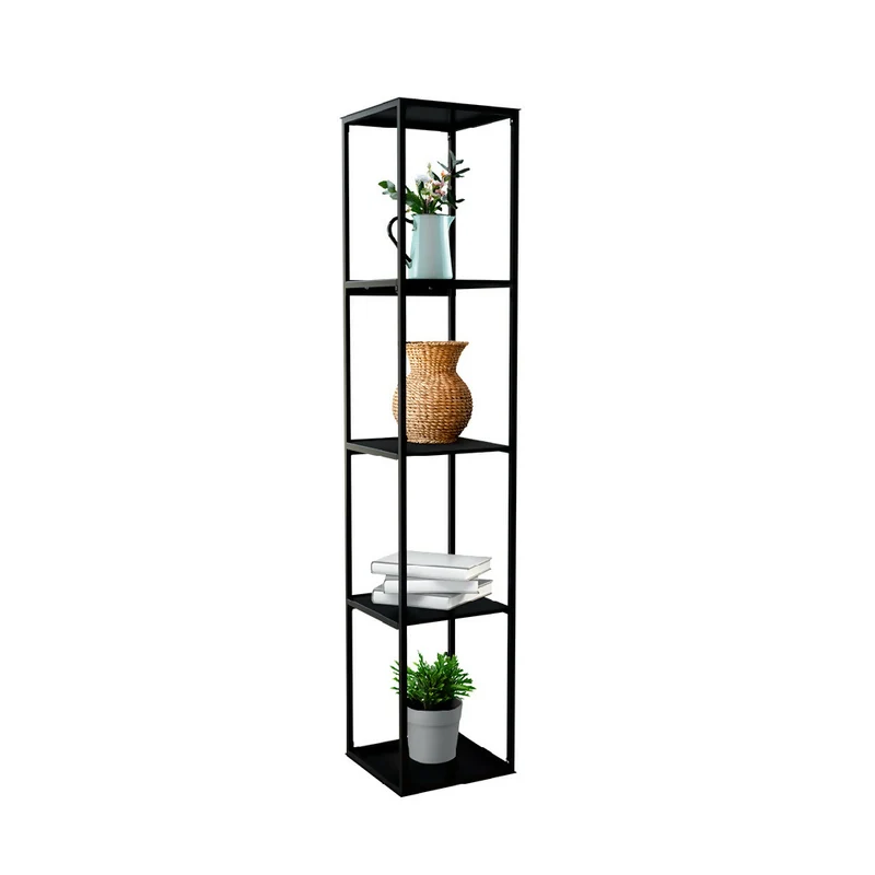 Mueble Vertical 5 Niveles Pintado Negro