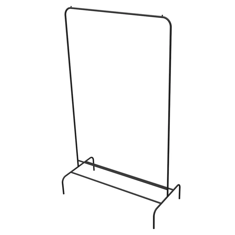 Rack de Ropa en u. Pintado Negro Feg001723