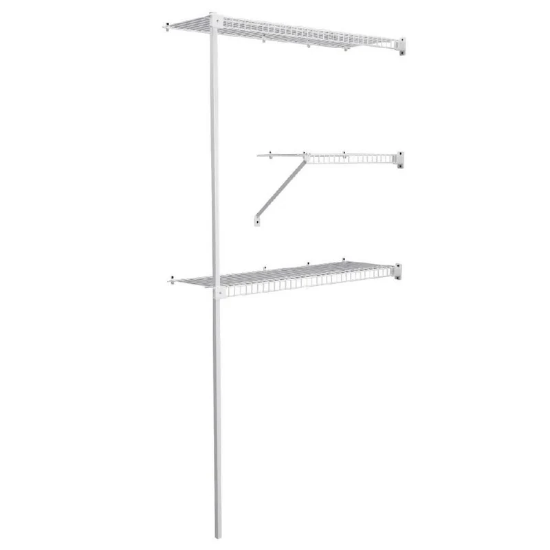 Closet Armable Metálico Petit Rejiplas Ajustable 90-140 cm Color Blanco