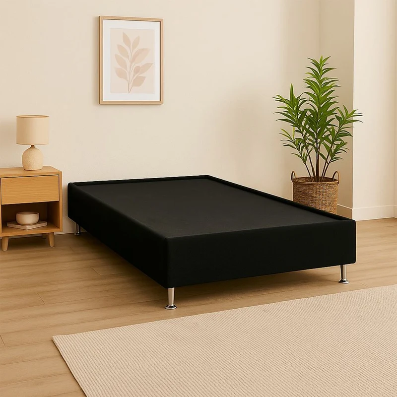 Base Cama VM Sencilla Negro