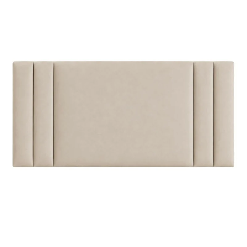 Cabecero Doble 140x60 Milán Beige Tela