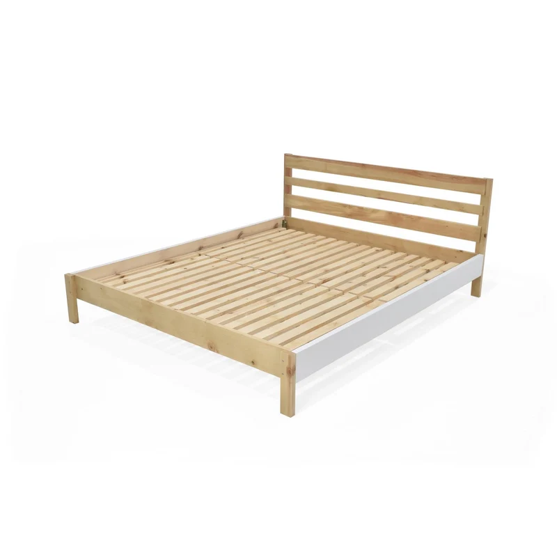 Cama Cincinnati Doble 246 x 201 - Natural