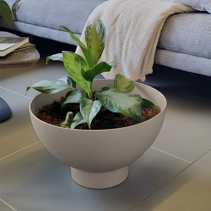 Matera Media Esfera Domus de 45cm, Taupe Mate