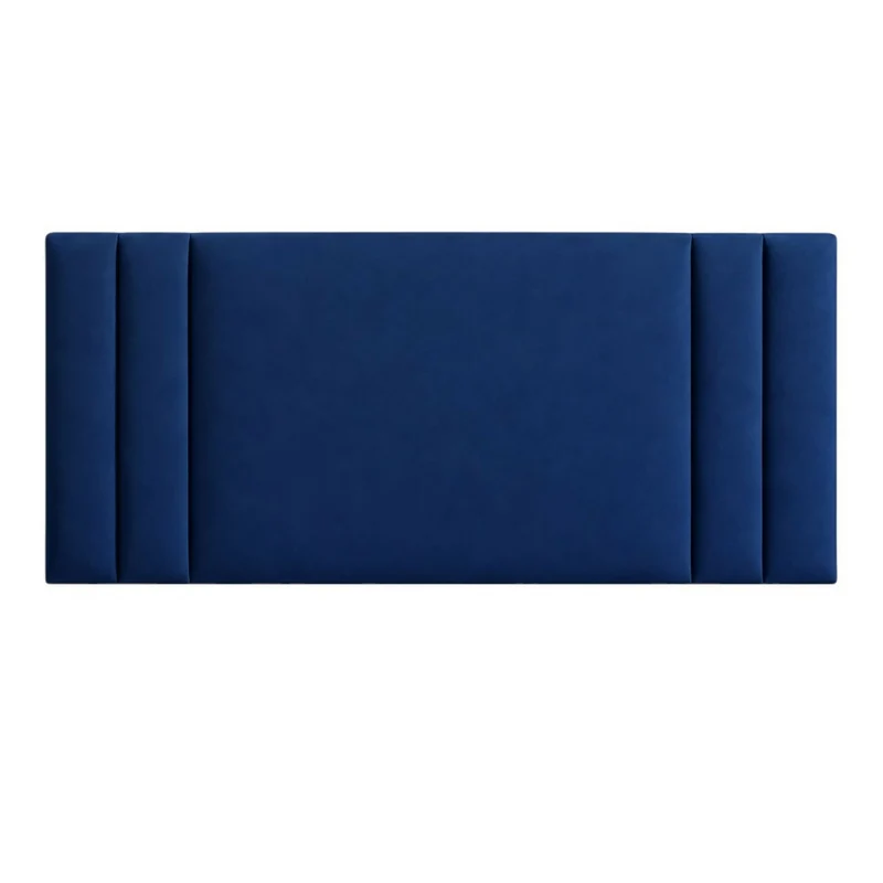 Cabecero King 200x60 Milán Azul Tela