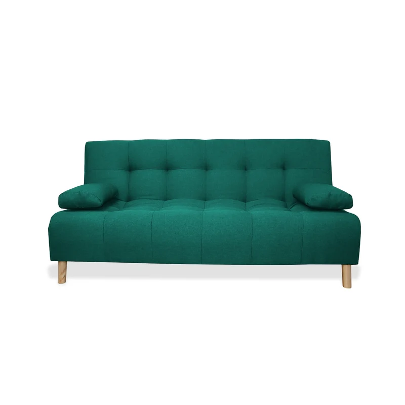 Sofá Cama Sabathy Verde Más Cojines