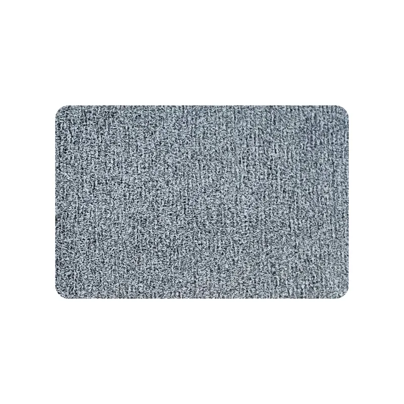 Tapete Fel Confortmat Bicolor 40X60 Negro Gris Setx2 Unidades