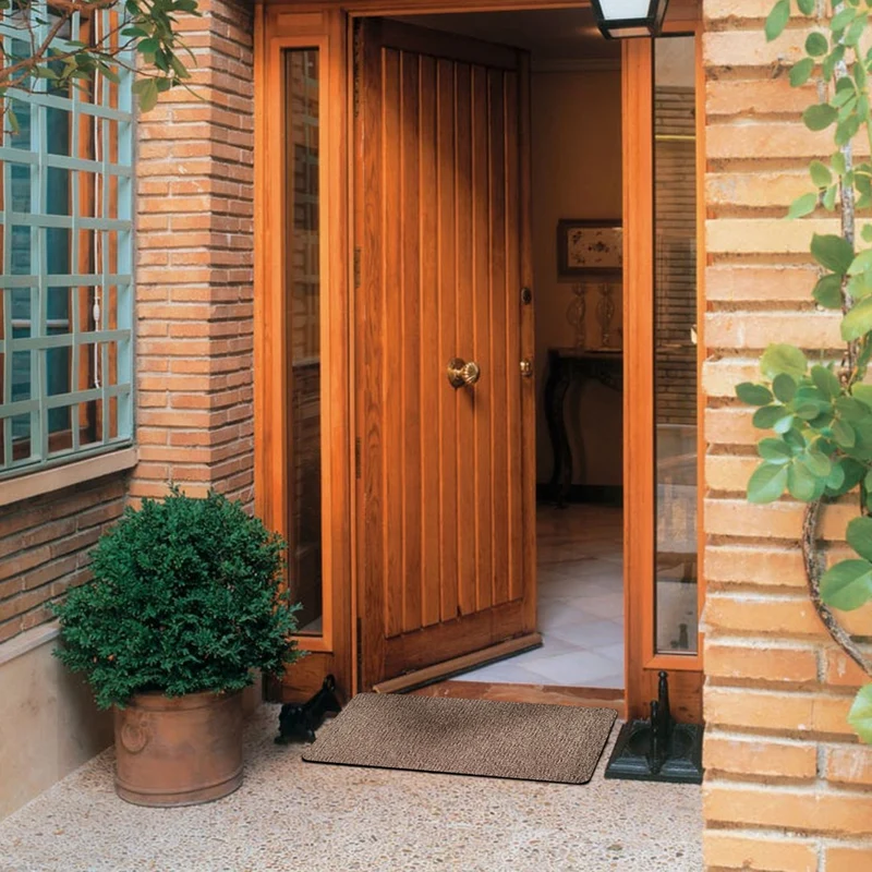 Tapete Fel Confortmat Bicolor 40X60 Café Beige Setx2 Unidades