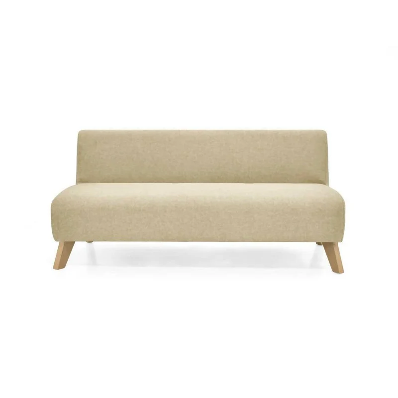 Sofá Oslo 3 Puestos Tela Beige