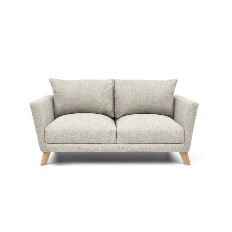 Sofá 3 Puestos Montecarlo Tela Taupe
