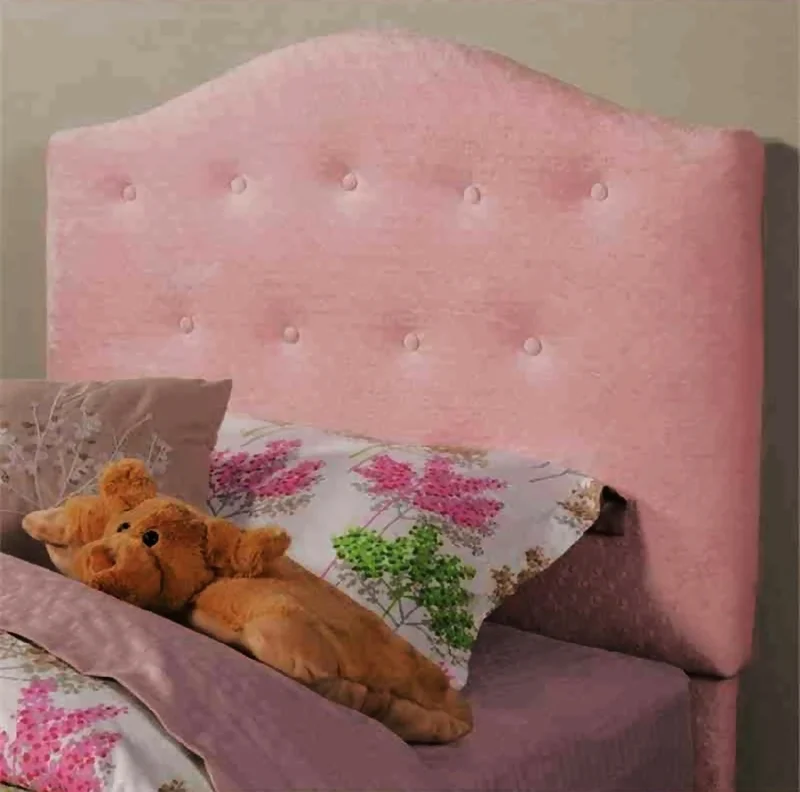 Cabecero Flotante Curvo Infantil 140x60 Rosa