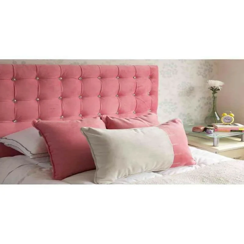 Cabecero hasta el Piso Infantil 90x120 Rosa