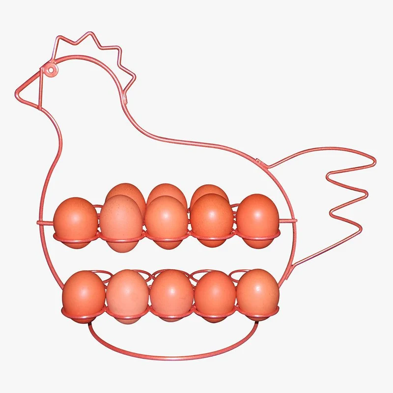 Porta Huevo Gallina, Oro Rosa