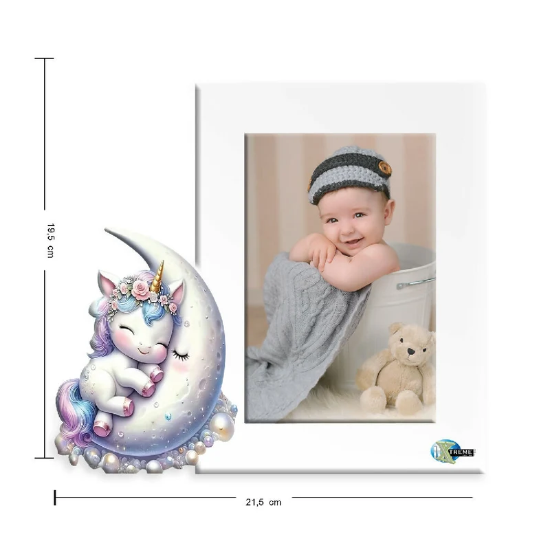 Portarretrato Kids-AN17 (21,5cm x 19,5cm) Color Blanco