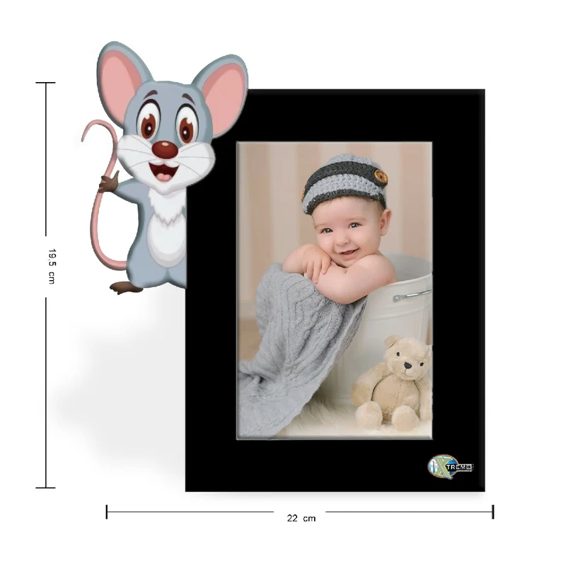 Portarretrato Kids-AN12 (19,5cm x 22cm) Color Negro
