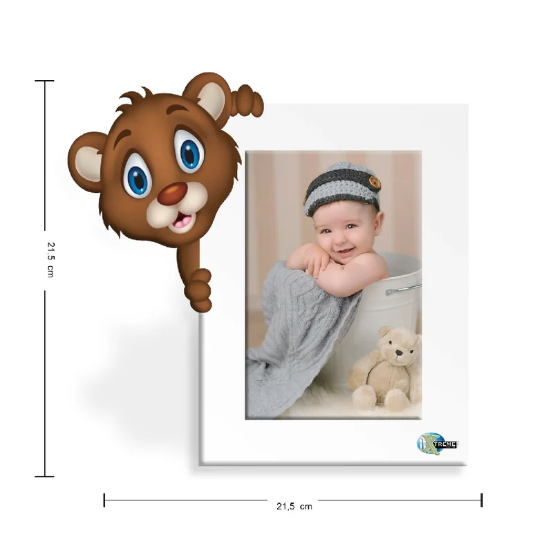 Portarretrato Kids-AN15 (21,5cm x 21,5cm) Color Blanco