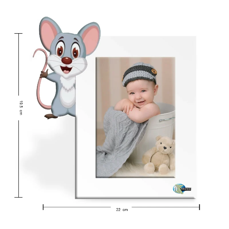 Portarretrato Kids-AN11 (19,5cm x 22cm) Color Blanco