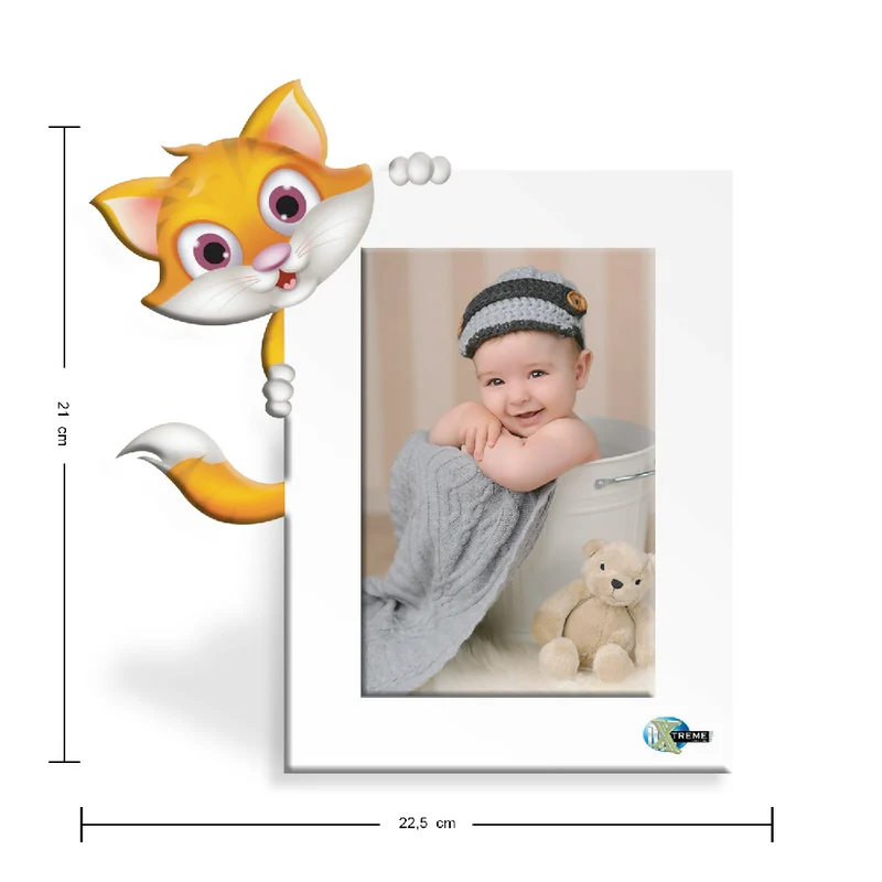 Portarretrato Kids-AN9 (22,5cm x 21cm) Color Blanco