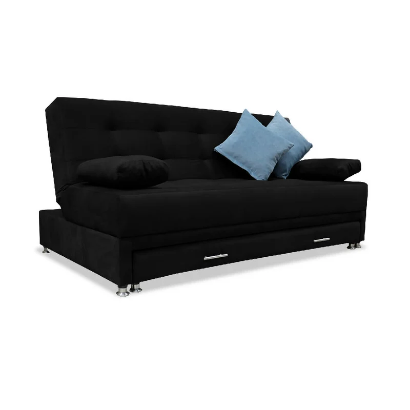 Sofá Cama Bachmann Nido Tarima Negro
