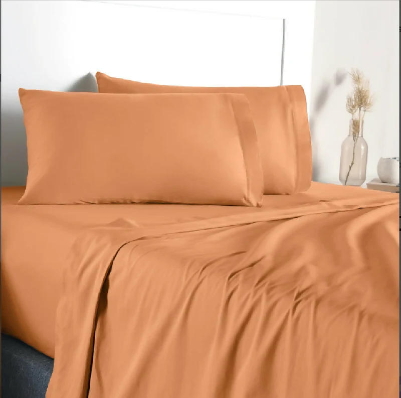 Juego de Sábanas para Cama King 100% Algodón Cabos Toscana, Altura de 38 cm